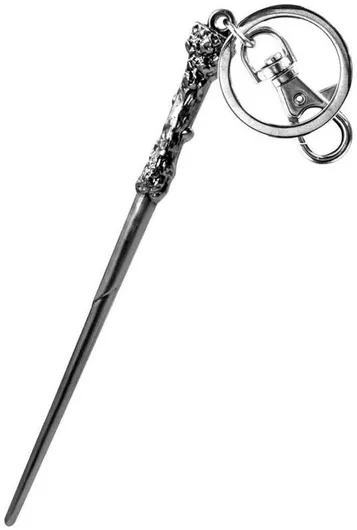 Μπρελόκ Monogram International, Inc από Μέταλλο Harry Potter Magic Wand 11cm Ασημί