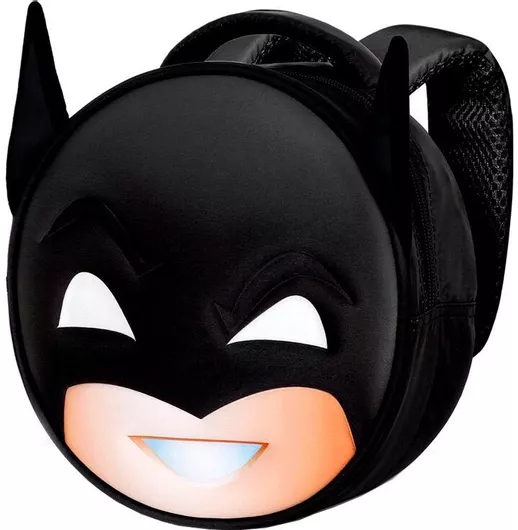 Σχολική Τσάντα Νηπίου Karactermania Batman Emoji Μαύρο