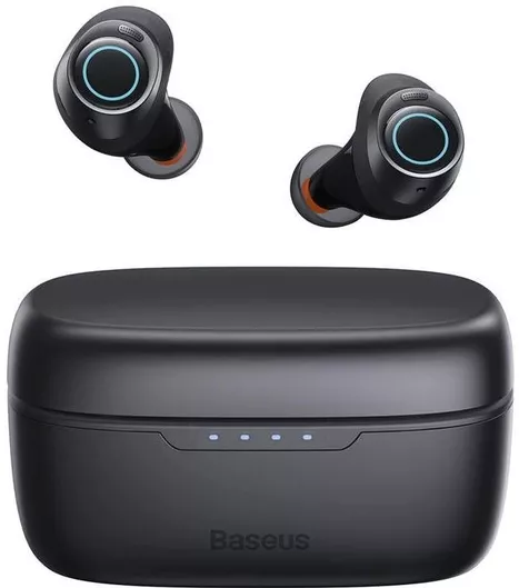 Bluetooth Handsfree Baseus Bowie MA10 In-ear με Αντοχή στον Ιδρώτα & Θήκη Φόρτισης Μαύρο