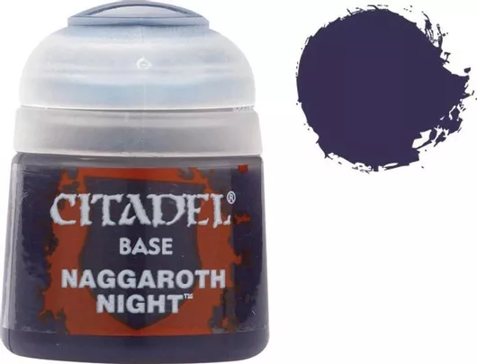 Χρώμα Μοντελισμού Citadel Base Naggaroth Night 12ml