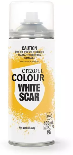 Χρώμα Μοντελισμού Citadel Spray White Scar 400ml