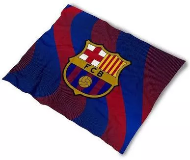 Παιδική Κουβέρτα F.C. Barcelona 150x120cm Μπλε/Κόκκινο