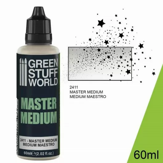Χρώμα Μοντελισμού Green Stuff World Green Stuff World Master Medium 60ml