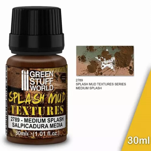 Χρώμα Μοντελισμού Green Stuff World Green Stuff World Texture Medium Brown Splash 30ml