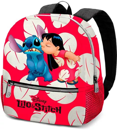 Σχολική Τσάντα Δημοτικού Karactermania Πλάτης Lilo & Stitch Κόκκινο