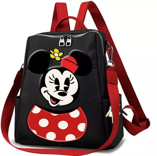 Σχολική Τσάντα Δημοτικού Karactermania Πλάτης Minnie Μαύρο