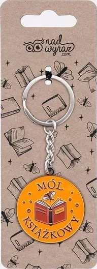 Μπρελόκ Bookworm Πορτοκαλί