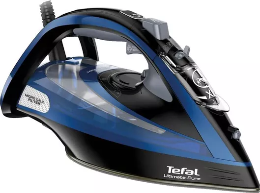 Σίδερο Ατμού Tefal FV9834 3000W με Αντικολλητική Πλάκα & Συνεχόμενη Παροχή 55gr/min Μπλε/Μαύρο