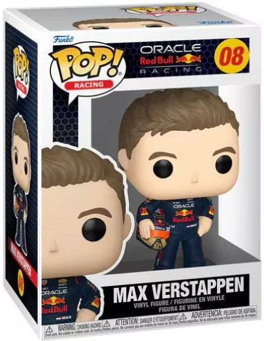 Funko Pop! Racing: Oracle Red Bull Racing - Max Verstappen with Helmet 08 Special Edition