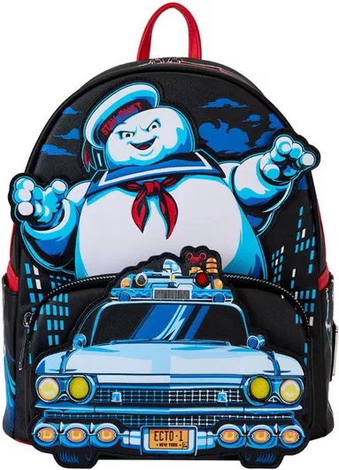 Παιδική Τσάντα Βόλτας Loungefly Πλάτης Ghostbusters Unisex Μπλε