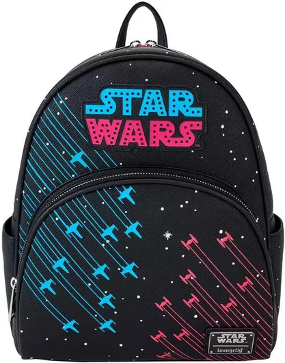 Παιδική Τσάντα Βόλτας Loungefly Πλάτης Star Wars Unisex Μπλε