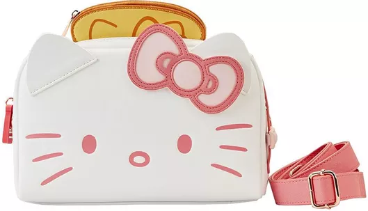 Παιδική Τσάντα Βόλτας Loungefly Ώμου Hello Kitty για Κορίτσι Λευκό
