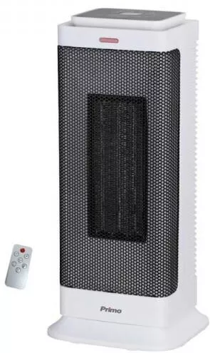 Primo Κεραμικό Αερόθερμο Δωματίου Δαπέδου Λευκό 2000W