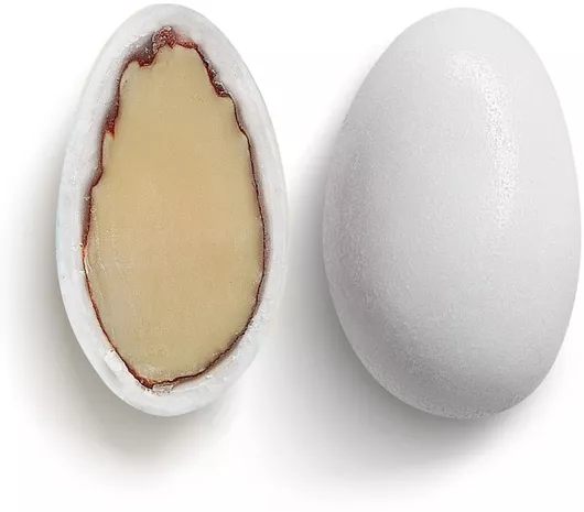 Κουφέτα Χατζηγιαννάκη Αμυγδάλου Κλασικό Λευκό 4kg 1.Σετ 000τμχ