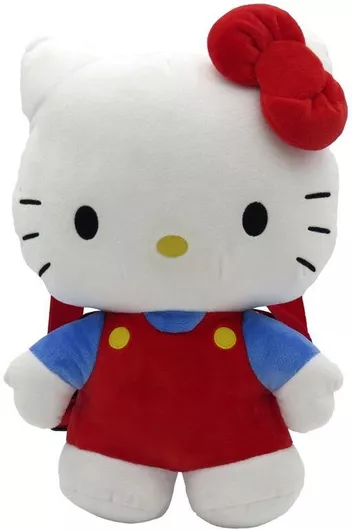 Παιδική Τσάντα Βόλτας CyP Brands Πλάτης Hello Kitty Κόκκινο 