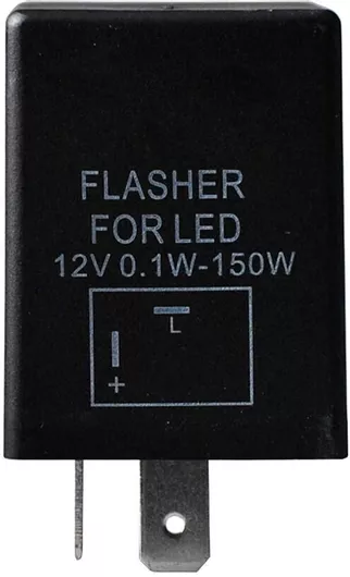 Led Flasher M-Tech RE105 Φλασιέρα 12V 0,1-150W 2 Επαφων (L+-) 1τμχ