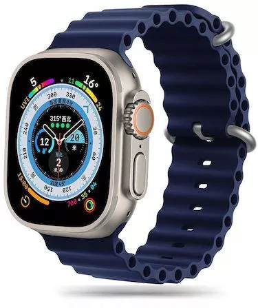 Λουράκι Tech-Protect για Apple Watch 44/45/49mm Πλαστικό Μπλε