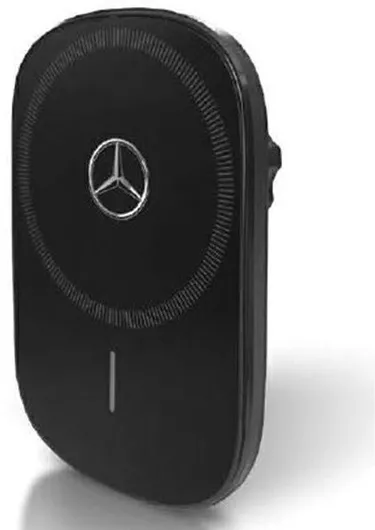 Βάση Κινητού Αυτοκινήτου Mercedes-Benz 3666339169831 με Μαγνήτη Στήριξη με Βεντούζα Γκρι
