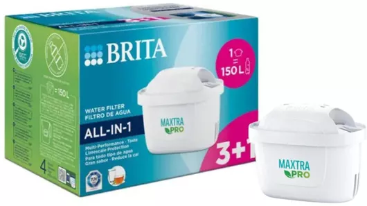 Ανταλλακτικά Φίλτρα Άνθρακα Brita Maxtra Pro All-in-1 για Κανάτες Brita Συσκευασία Σετ 4τμχ