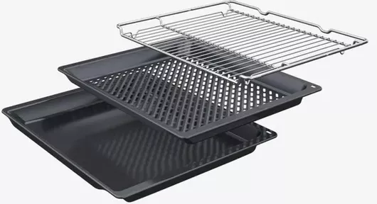 Φούρνος Άνω Πάγκου Bosch HBA272BB3 71lt χωρίς Εστίες Π59.4cm Μαύρο