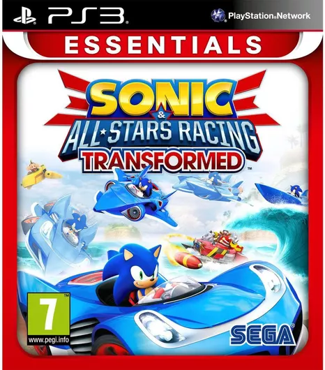 Sonic & All-Stars Racing: Transformed (Essentials) PS3 Game