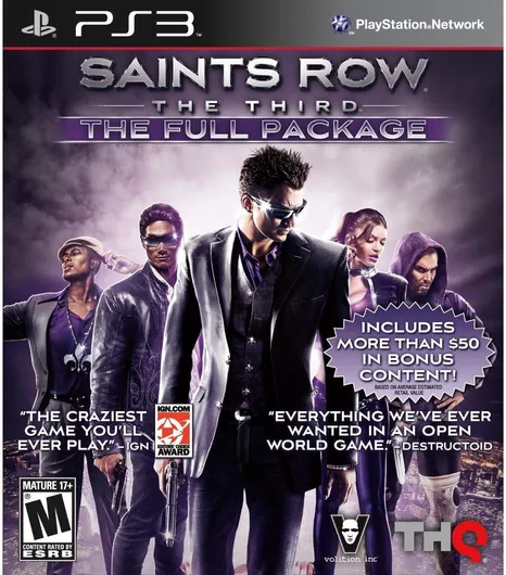 Saints Row: The Third (The Full Package) PS3 Game
