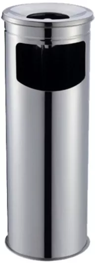 Κάδος Απορριμμάτων Μεταλλικός Super Cleaner 12lt Inox