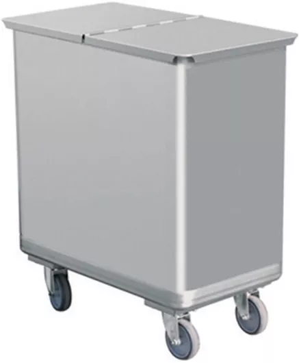 Κάδος Απορριμμάτων Imel 120lt Inox