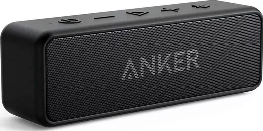 Anker 2 Upgraded Version Αδιάβροχο Ηχείο Bluetooth 12W με Διάρκεια Μπαταρίας έως 24 ώρες Μαύρο