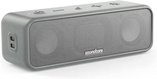 Ηχείο Bluetooth Anker Soundcore 3 Αδιάβροχο 16W με Ραδιόφωνο & 24 Ώρες Λειτουργίας Grey