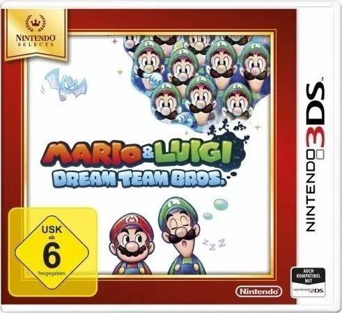 Mario & Luigi Dream Team Bros Nintendo Selects Edition 3DS Game