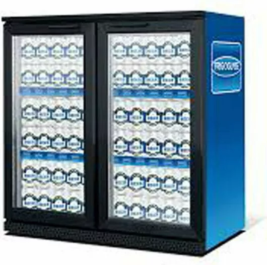 Ψυγείο Back Bar Frigoglass BAR 250 SD 250lt Διπλό Υ87.1xΠ86.5xΒ51.2cm