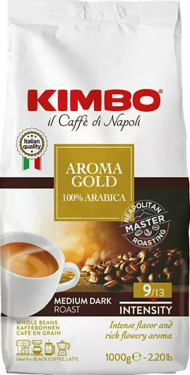 Καφές Espresso Kimbo Arabica Barista σε Κόκκους 1000gr