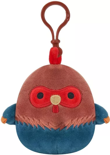 Μπρελόκ Jazwares Brown and Blue Rooster Υφασμάτινο Κόκκινο