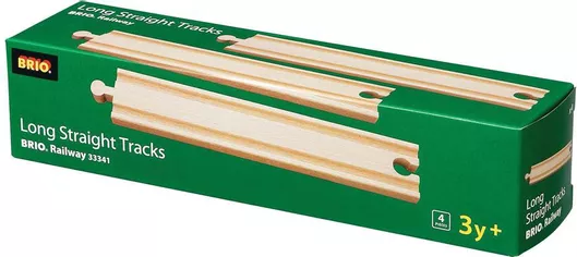 Brio Toys Long Straight Tracks