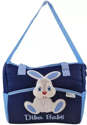 Τσάντα-Αλλαξιέρα Ώμου/Χειρός 38x32x14cm Μπλε