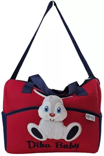 Τσάντα-Αλλαξιέρα Ώμου/Χειρός 38x32x14cm Κόκκινη