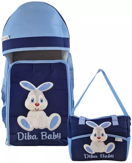 Τσάντα-Αλλαξιέρα Ώμου/Χειρός 65x28x18cm Μπλε