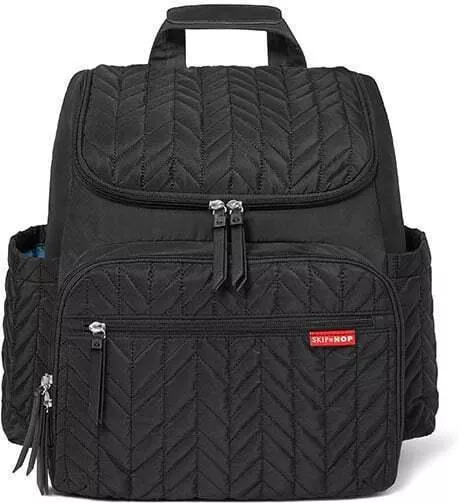 Τσάντα-Αλλαξιέρα Skip Hop Πλάτης Forma Μαύρη
