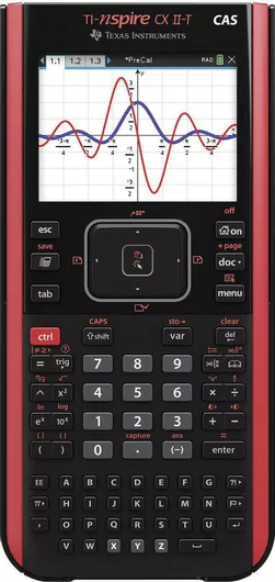 Αριθμομηχανή Texas Instruments Γραφημάτων TI Nspire CX II T CAS σε Μαύρο Χρώμα