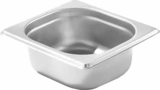 Σκεύος Gastronorm GTSA Ανοξείδωτο GN1/6 με Βάθος 65mm