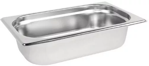 Σκεύος Gastronorm Διανομική Ανοξείδωτο GN1/4 με Βάθος 65mm