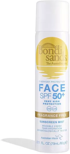Αντηλιακό Προσώπου Bondi Sands SPF50 Fragrance Free 79ml