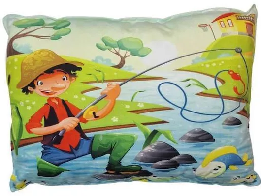 Διακοσμητικό Μαξιλάρι Κούνιας Story Baby 39x28cm Πολύχρωμο