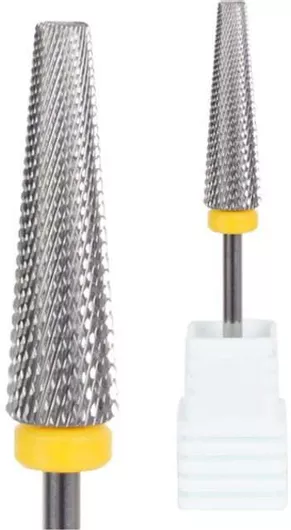 Φρέζα Καρβιδίου Τροχού Νυχιών Κίτρινη