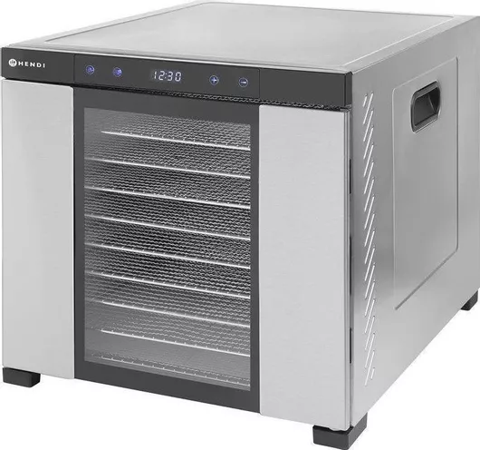 Αποξηραντής Τροφίμων Hendi για 10 Δίσκους 1000W 41.5x53.5x43cm