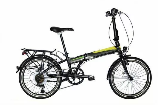 Ποδήλατο Πόλης Sector Swift CTB 20" 2022 με 6 Ταχύτητες Μαύρο Σπαστό