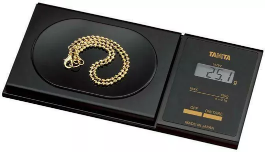 Επαγγελματική Ζυγαριά Tanita Ηλεκτρονική Ακριβείας με Ικανότητα Ζύγισης 0.12kg & Υποδιαίρεση 0.1gr