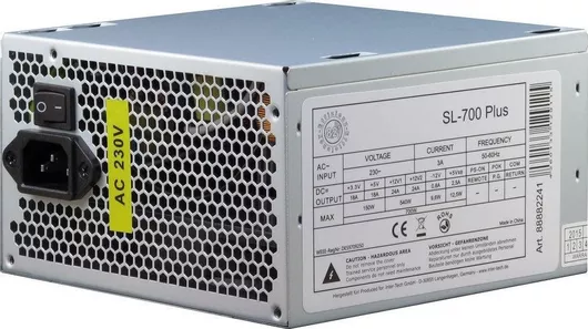 Inter-Tech SL-700 Plus 700W Τροφοδοτικό Υπολογιστή Full Wired