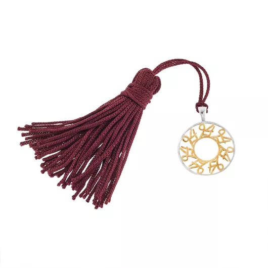 Κρεμαστό Γούρι Ασημί 2024